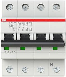 ABB S203-B50NA Leitungsschutzschalter 50A 400V 2CDS253103R0505 - Bild 1