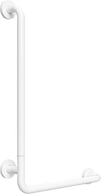 Brillantbad BELP Duschgriff Steckbar Links in Weiß Matt aus Eisen mit Abdeckung, B/T/H: 11,0 x 62,5 x 88,5 cm - Bild 1