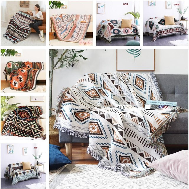 Gestrickter Überwurf als Staubschutz und Zierde für Sofa oder Möbel, Grau, B/B: 90 x 90 cm - Bild 1