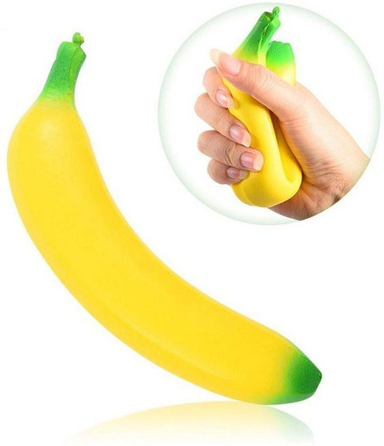Binchi Outdoor Product Bananen Squishy Spielzeug, 12 Stück - Bild 1