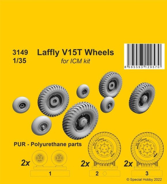 CMK Laffly V15T Wheels - Bild 1