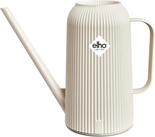 Elho Giesskanne Vibes Fold in Leinenweiß mit schlankem Ausguss, 1,7 l - Bild 1