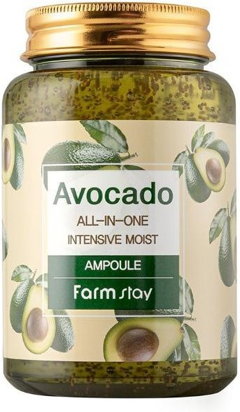 Farmstay Avocado All-In-One Intensive Feuchtigkeits-Ampulle, 250 ml, Serum - Bild 1