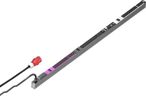 Rittal Rack-Stromverteilung DK 7979.237 in Grau mit IEC C13 und IEC C19 Anschlüssen sowie Ethernet/LAN - Bild 1