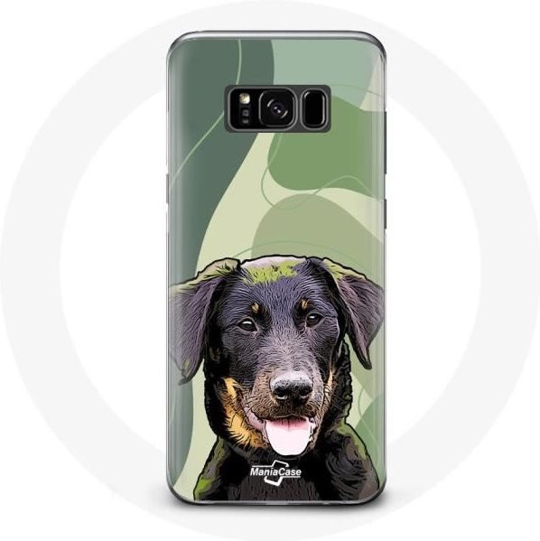 Beauceron MANIACASE Schutzhülle für Samsung Galaxy S8 Plus in Schwarz - Bild 1