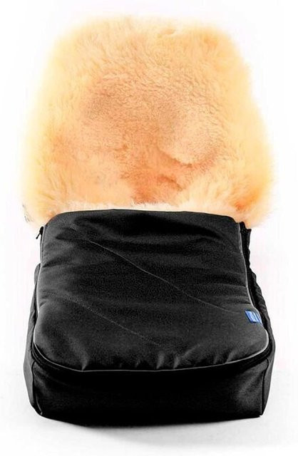 Hofbrucker Babyschale Lammfell-Fußsack Maxi in Schwarz - Bild 1
