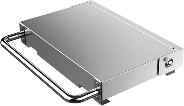 Weber SmokeFire Seitentisch aus Edelstahl in Silber - Bild 1