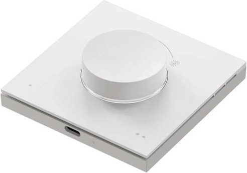 WiZ Dial Switch Smarter Drehschalter mit Dimmer-Funktion und USB-C Anschluss in Weiß - Bild 1