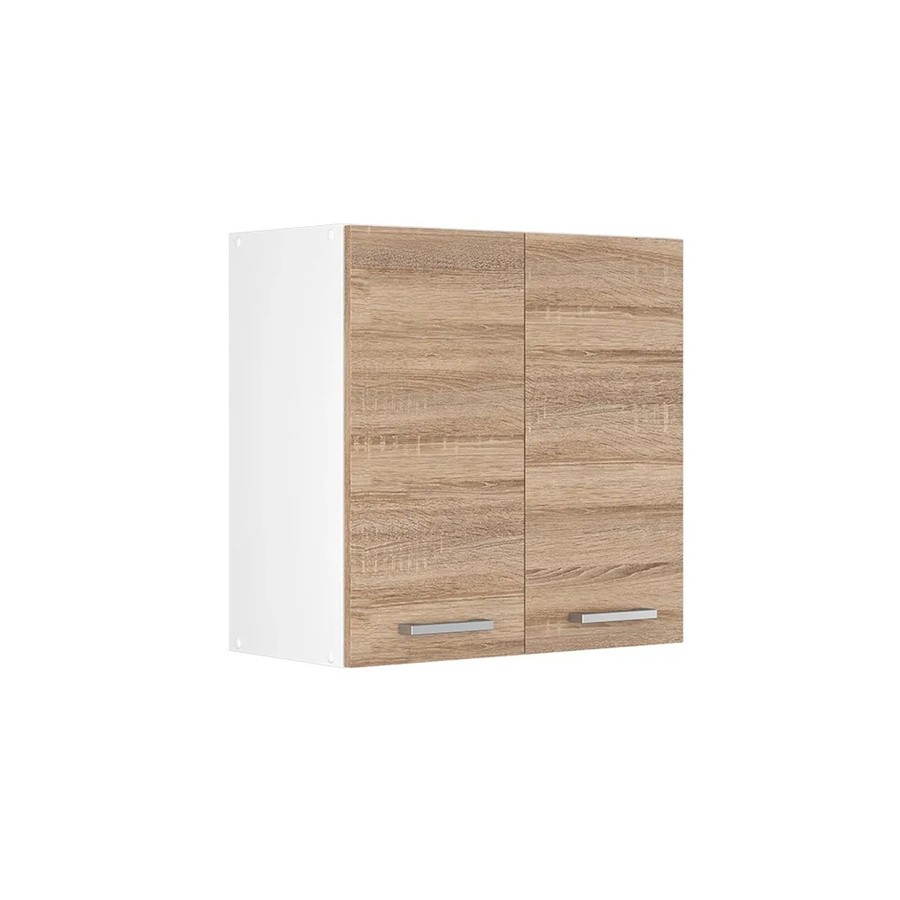 Vicco R-Line Hängeschrank Küchenschrank Sonoma Weiß B: 60 cm, T: 31 cm, H: 60 cm - Bild 2