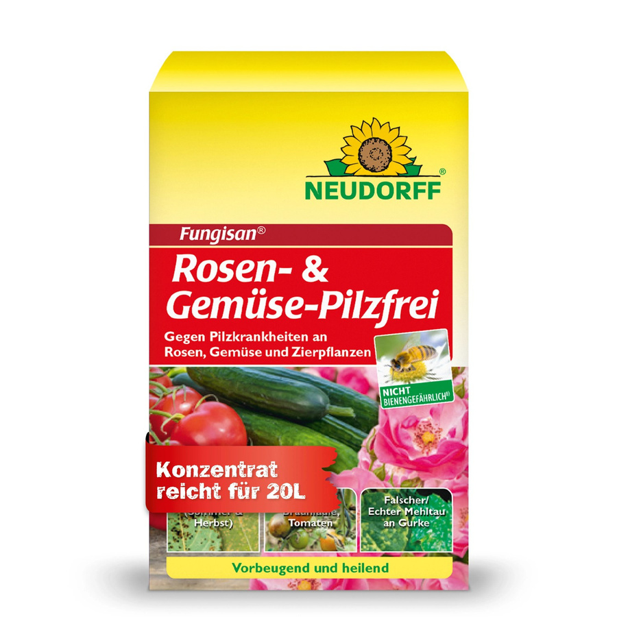 Neudorff Fungisan Pilzfrei Spritzmittel für Rosen, Gemüse und Zierpflanzen, 16 ml - Bild 2