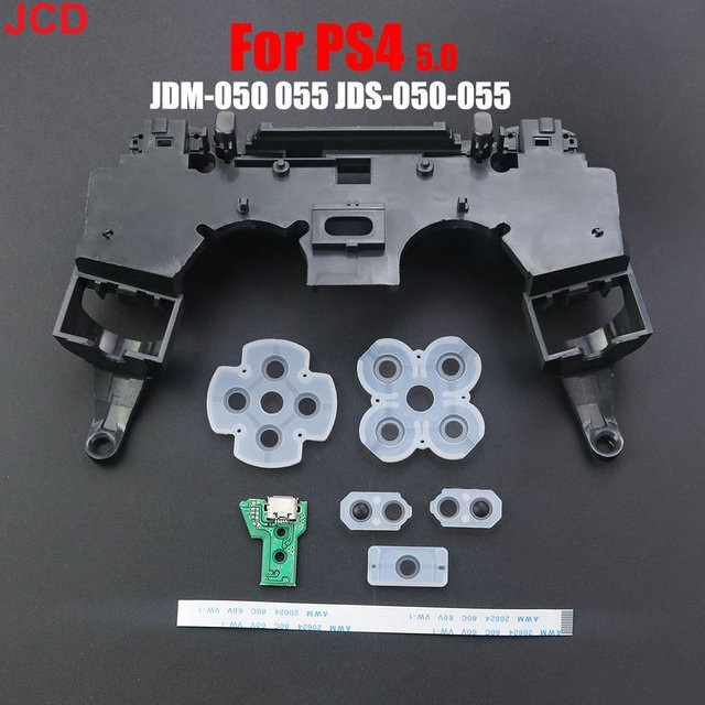 JDM 050 USB-Ladeanschluss und 12-Pin Flex-Flachbandkabel für PS4 5.0 Controller JDM 055 JDS-055 JDS055 - Bild 1