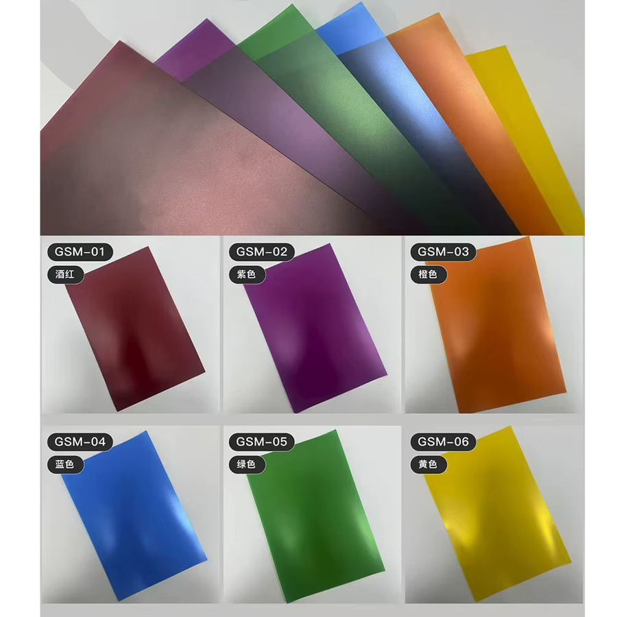 FONLYU 50 Stück Vakuumbeschichtungs-Farbwechselfolie für iPhone 17 Pro Max, Multicolor, Vollflächige Schrumpffolie für Beschichtungsmaschinen - Bild 2