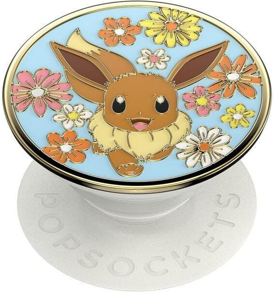 Popsockets PopGrip Enamel Floral Eevee in Multicolour - Bild 1