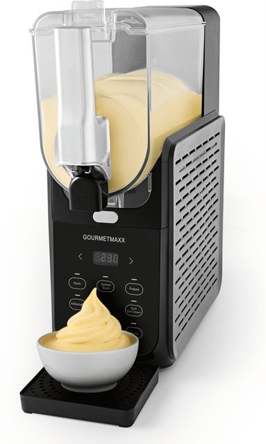 GourmetMaxx Slush-Eismaschine FreezeUp 200W in Schwarz-Grau mit 2,8 l Fassungsvermögen - Bild 1