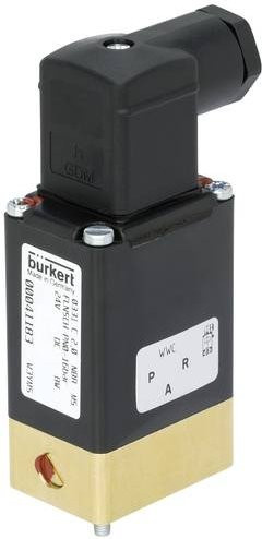 Bürkert Magnetventil 140038 0331 in Schwarz - Bild 1