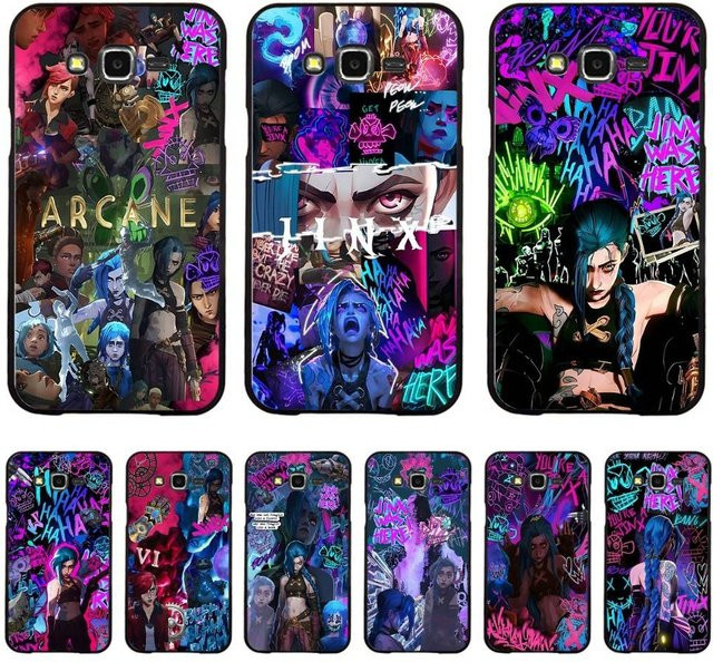 Anime A-Arcane Season Handyhülle für Samsung Galaxy S24 Ultra 5G S23 S22 S21 S20 Plus FE Lite in Multicolour - Bild 1