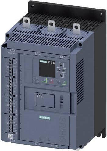 Siemens Sanftstarter 3RW5534-6HA14 in Grau, Motorleistung 55kW bei 400V und 30kW bei 230V, Nennstrom 113A - Bild 1