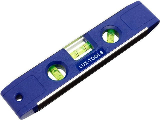 LUX-TOOLS Torpedo Wasserwaage in Blau, Länge: 22,5 cm - Bild 1