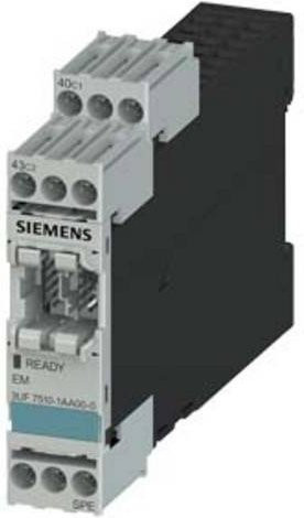 Siemens 3UF7510-1AA00-0 SPS-Erdschlussmodul in Grau - Bild 1