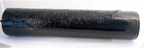 Stretchfolie aus Polyethylen in Schwarz, Breite: 50 cm, Länge: 300 m - Bild 1