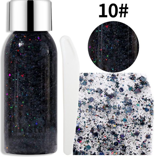 Perfect skin Glitzer Lidschatten Gel, Mehrfarbig, 30 ml - Bild 1