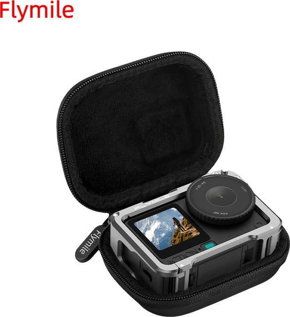 Flymile Aufbewahrungskoffer und Tragetasche für DJI OSMO Action 6 Zubehör in Schwarz - Bild 1