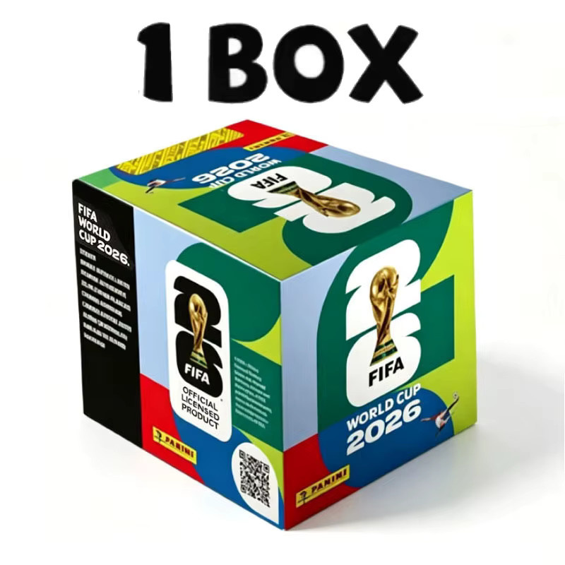 Panini 2026 FIFA Weltmeisterschaft Sticker Box, 50 Überraschungspäckchen, Spiel-Sammelkarten - Bild 4