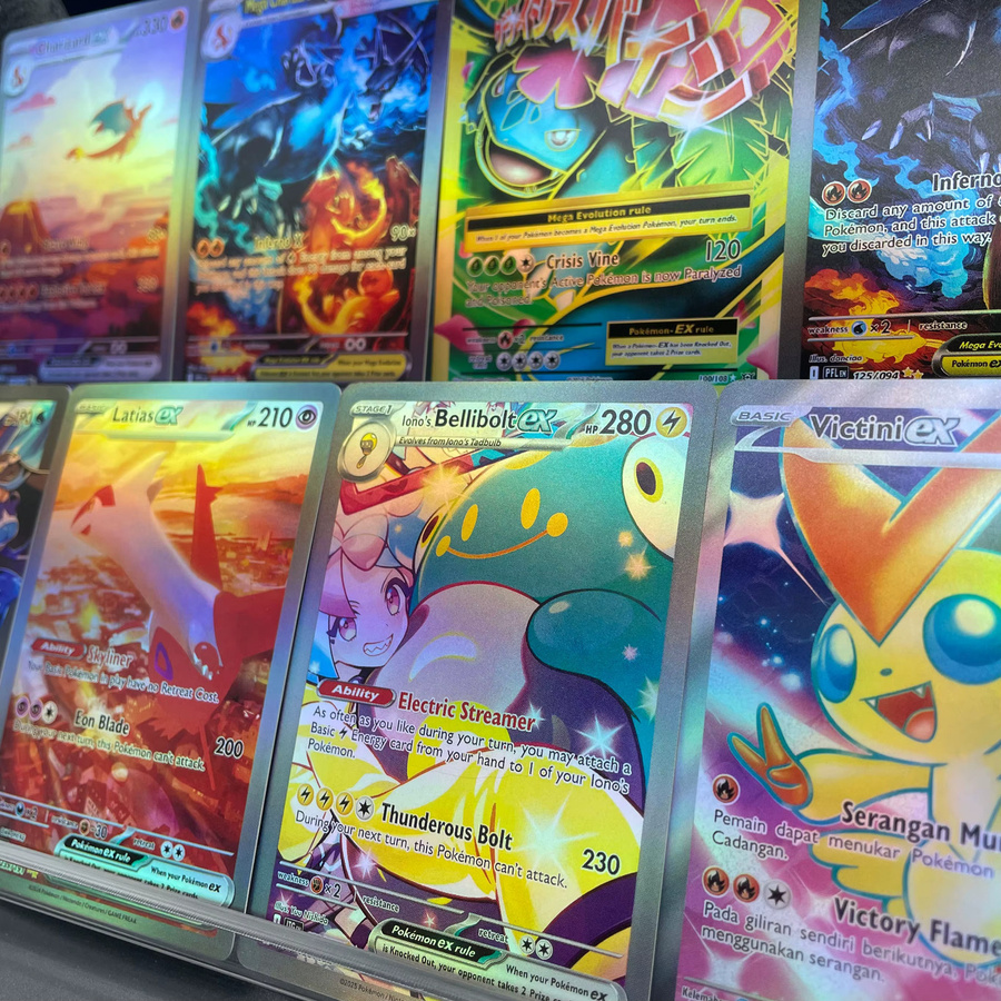 Keeppley Pokémon Sammelkarte, Englisch, Bunt / Mehrfarbig - Bild 3
