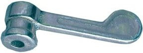 Vorreiber GSG Nr. 8314/G/3 in Silber, verzinkt, Durchmesser: 14 mm - Bild 1