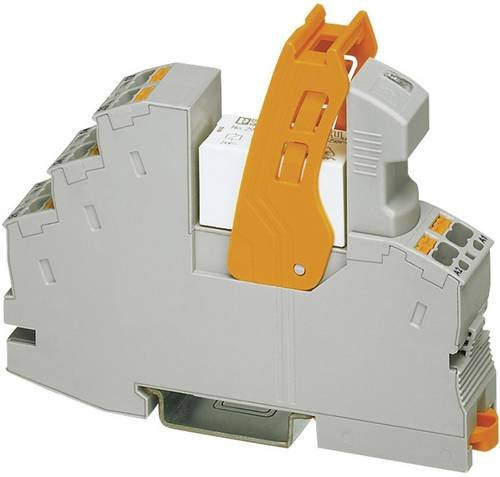 Phoenix Contact Relaisbaustein RIF-1-RPT-LDP-24DC/2X21 in Grau mit 24 V/DC Nennspannung, 8A Schaltstrom und 2 Wechsler - Bild 1