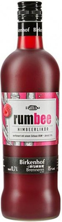 Birkenhof Brennerei RumBee Himbeerlikör mit Jamaika Rum, 0,7 l