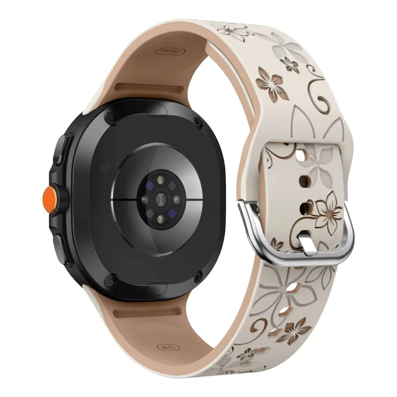 CAOWTAN Uhrenarmband Silikon, Samsung Galaxy Watch 8, Unisex - Bild 2