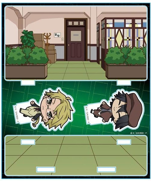 Bungo Stray Dogs Acryl-Diorama B mit Doppo Kunikida und Ranpo Edogawa von RURI Japan - Bild 1