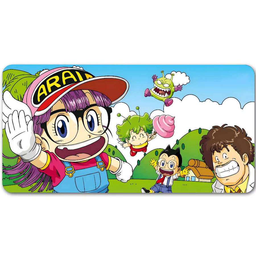 Manga Cartoon Dr S-Slump Mauspad rutschfeste Gamer-Computermatte in Multicolour - Bild 7