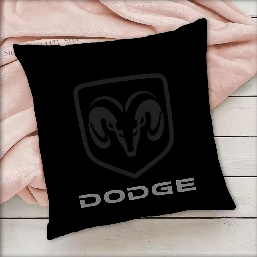 D-DODGE Kissenbezug quadratisch in Schwarz aus Polyester, B/B/B: 61 x 61 x 1 cm - Bild 3