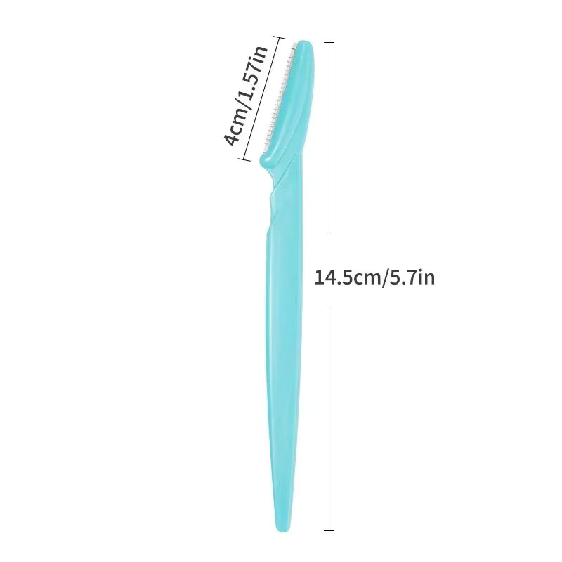 Edelstahl Augenbrauen Trimmer, 5 Stück, Unisex - Bild 2