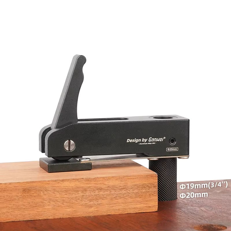 GDART Schnellspanner Desktop-Clip für Werkbänke mit 19 mm Lochung, Schwarz - Bild 4