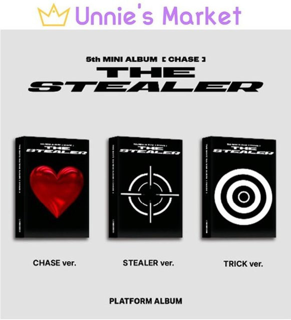 THE BOYZ CHASE Plattform Ver. Random K-Pop Album in Schwarz - Bild 1