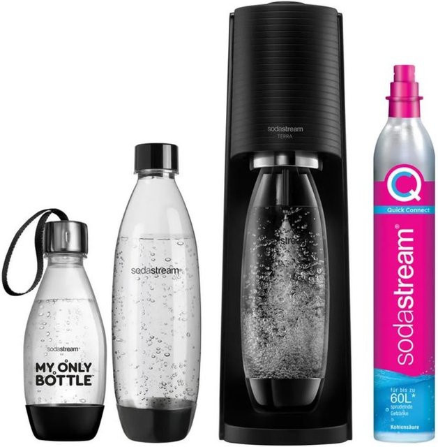 SodaStream Terra Vorteilspack Wassersprudler in Schwarz - Bild 1