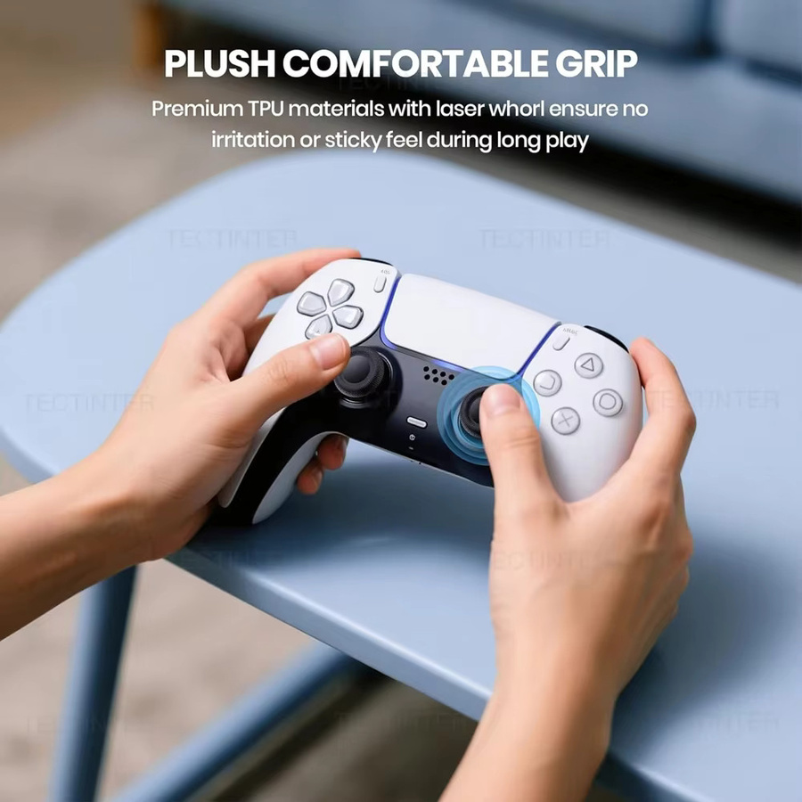 Sony Joystick-Ersatzkappen für Playstation PS4 und PS5 Controller in Schwarz - Bild 3