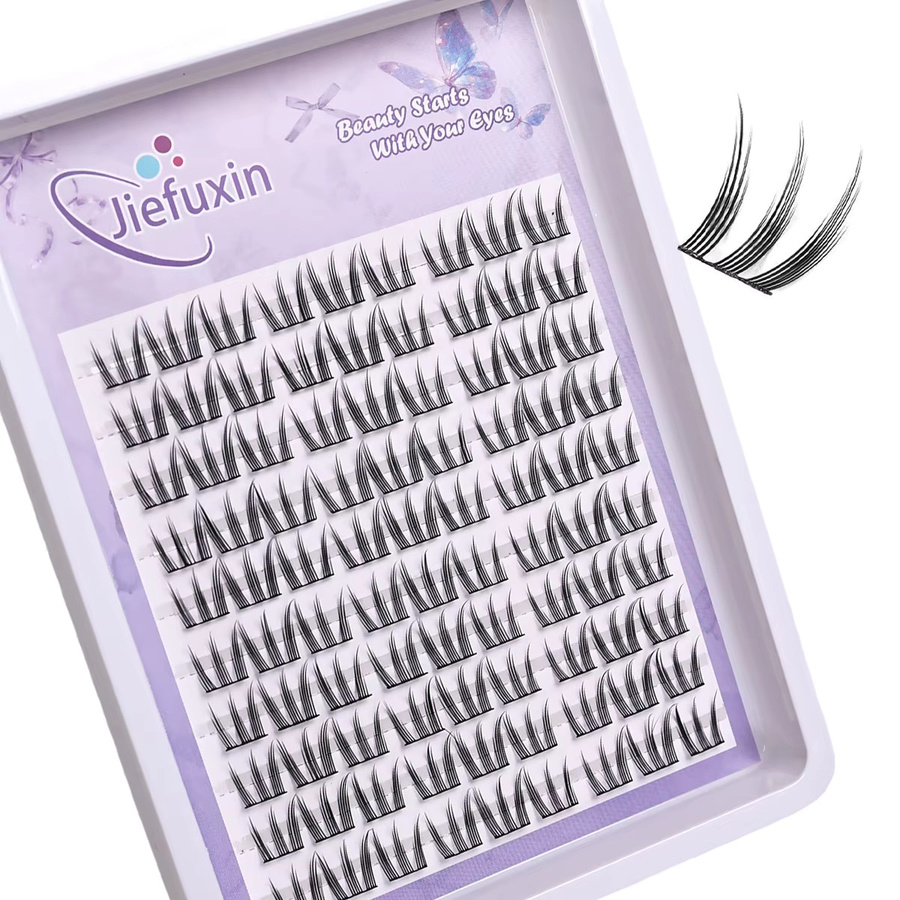 JIEFUXIN Wimpernverlängerungsset, Natürlich - Bild 2