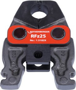 Rothenberger Pressbacke Compact RFz25 aus Stahl in Rot - Bild 1