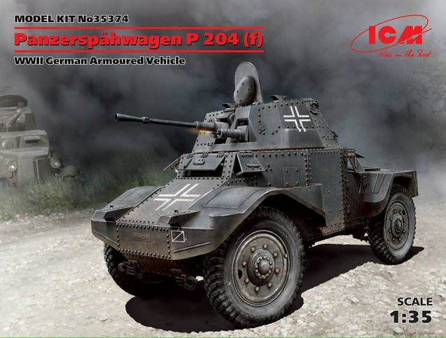 ICM Panzerspähwagen P204 f, Fahrzeug, Grau - Bild 1