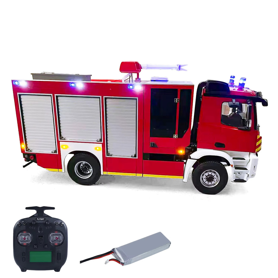 TOUCAN RC HOBBY Feuerwehrauto, ferngesteuertes Fahrzeug, 1:14, Licht-Sound-System - Bild 2