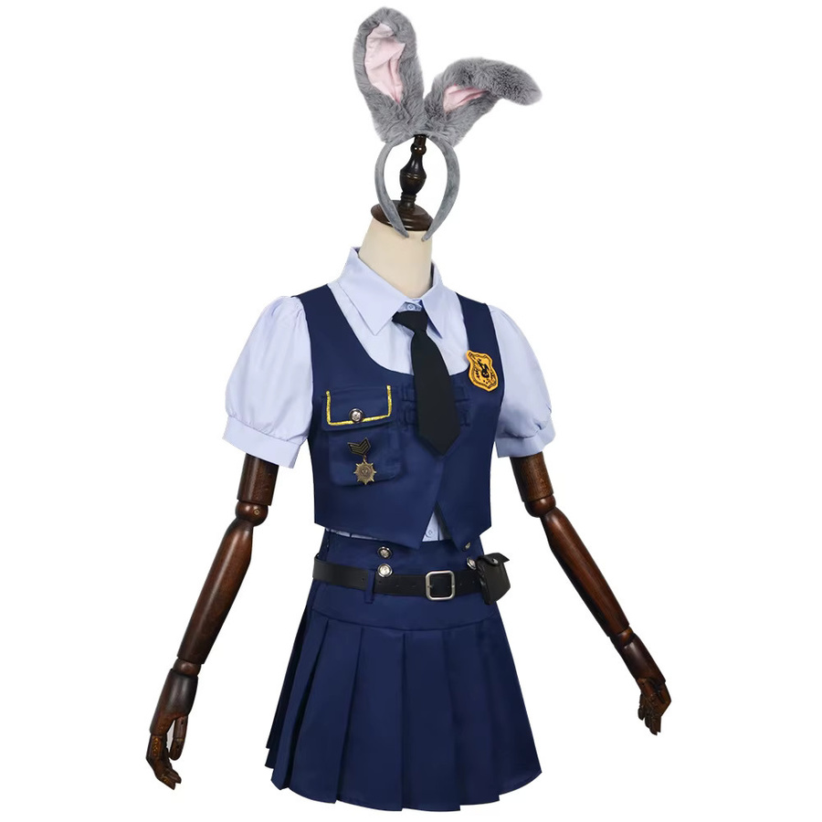 Disney Zootopia Judy Kaninchen Polizist Cosplay Kostüm - Bild 2