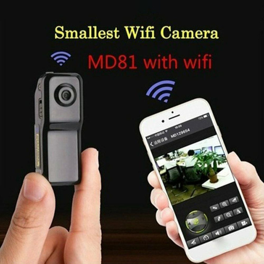 CosyHome Mini DV Camcorder DVR HD Video Kamera als Webcam für Sport, Helm, Fahrrad und Motorrad in Schwarz - Bild 4