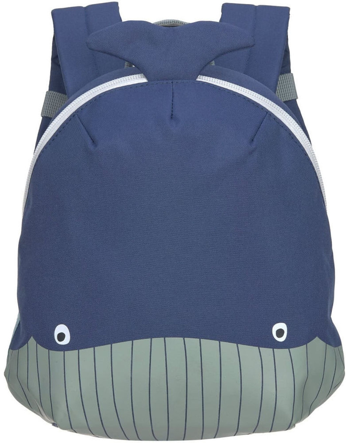Lässig Kindergartenrucksack Wal in Blau - Bild 1