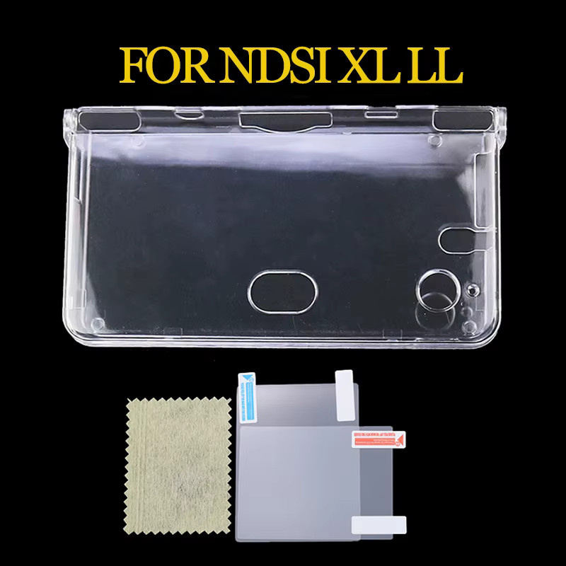 JCD Transparentes Kristall-Gehäuse mit Displayschutzfolie für Nintendo DS Lite, NDSi, NDSi XL und LL Konsolen - Bild 2