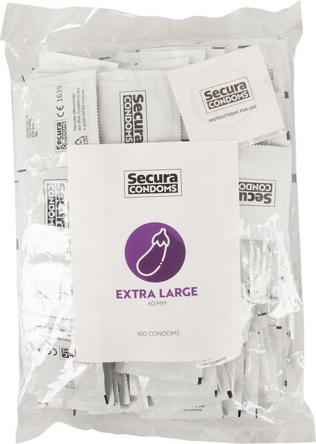 Secura Condoms Extra Large, Unisex - Bild 1