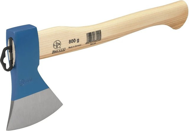 LUX-TOOLS Beil in Blau mit 38 cm Länge und 800 g Gewicht - Bild 1